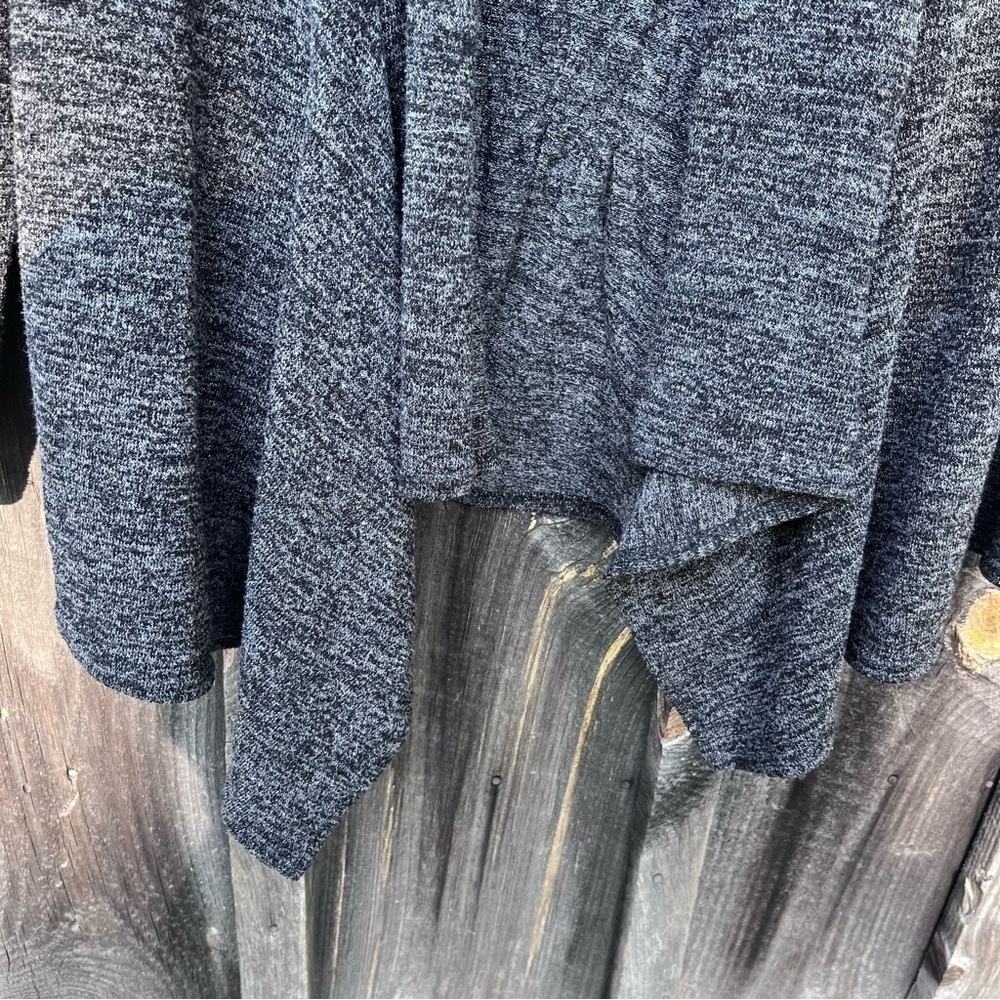 Carol Rose Gray Open Cardigan - Picture 6 of 6
